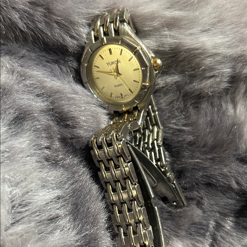 Yukon Silver and Gold Watch